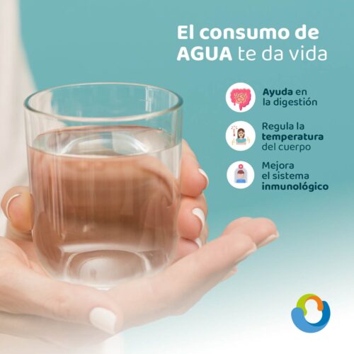 El consumo de agua te da vida